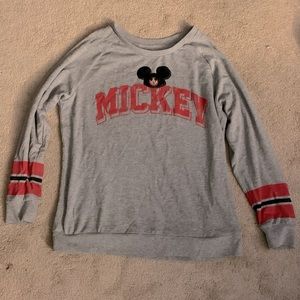 Disney Parks- Mickey Varsity Long Sleeve